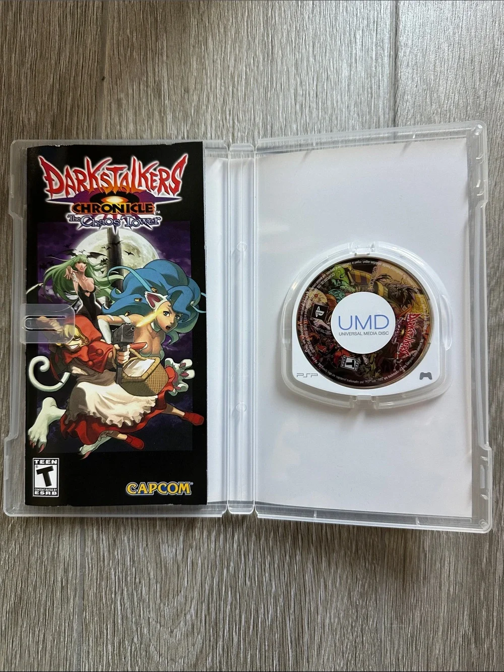 Darkstalkers Chronicle: The Chaos Tower - PSP (Black)